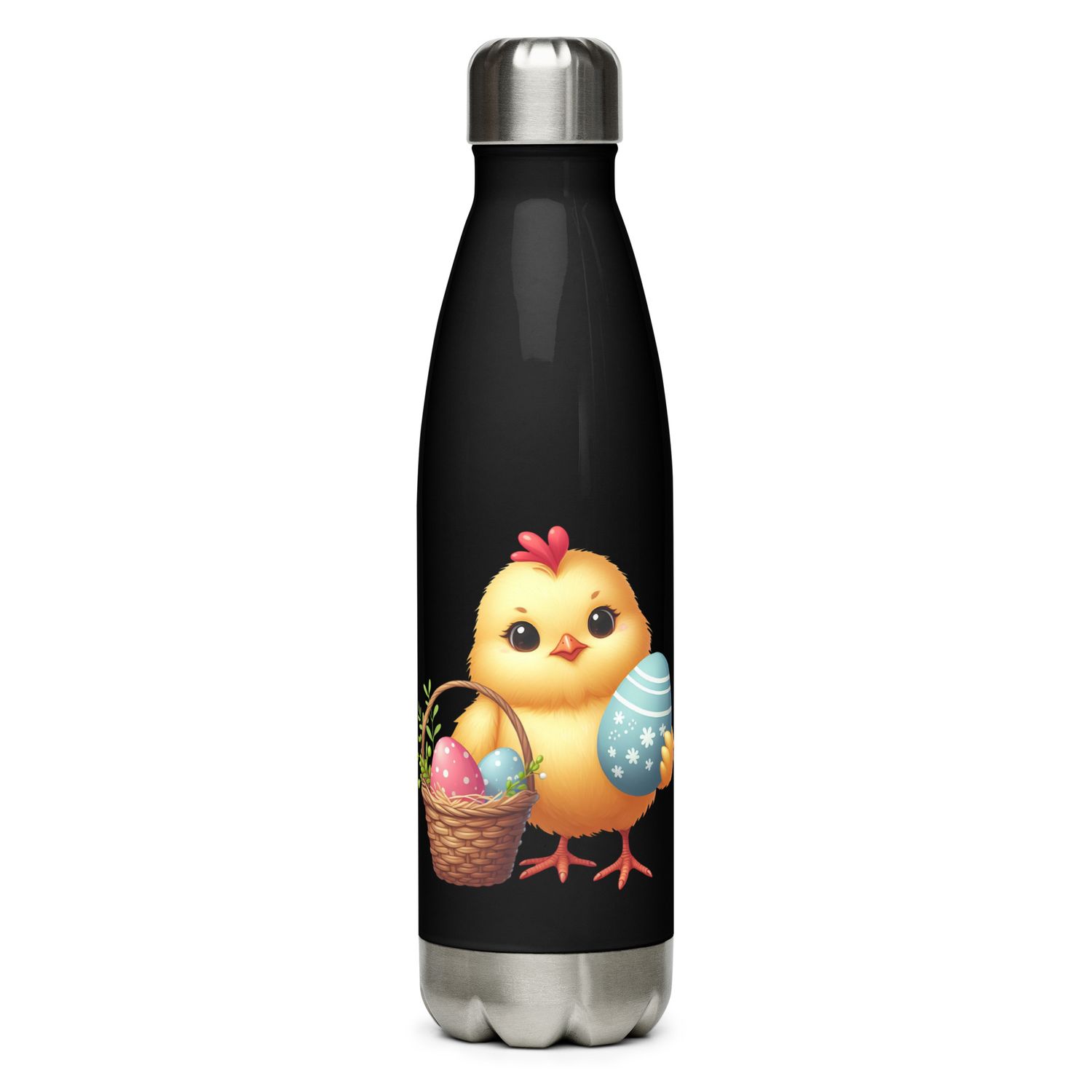 Easter Chick Stainless Steel Water Bottle