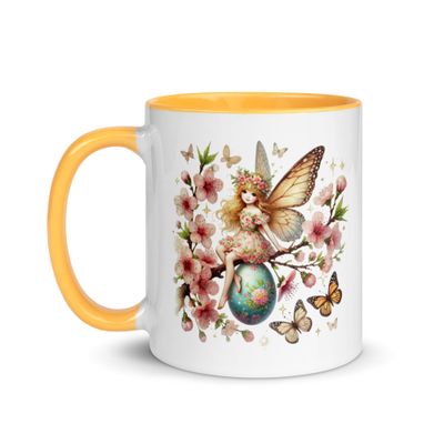 Easter Fairy Mug with Color Inside