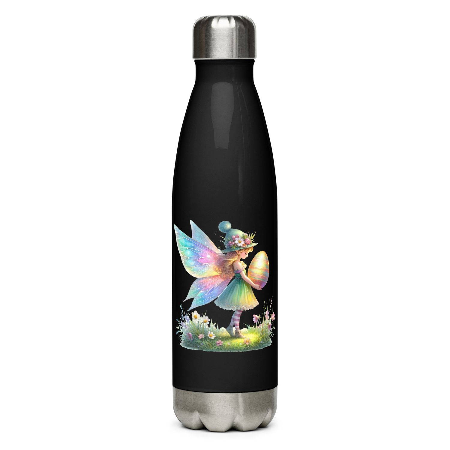 Pretty Easter Fairy Stainless Steel Water Bottle