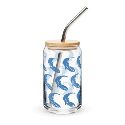 Surfer Can-Shaped Glass