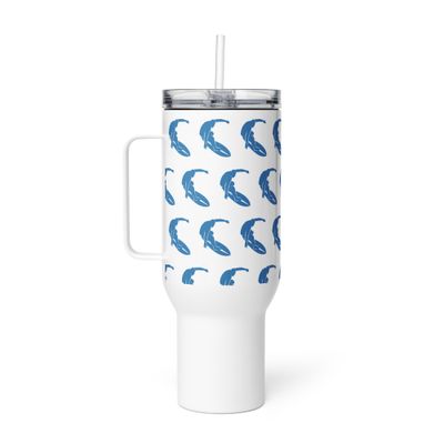 Surfer Travel Mug with a Handle