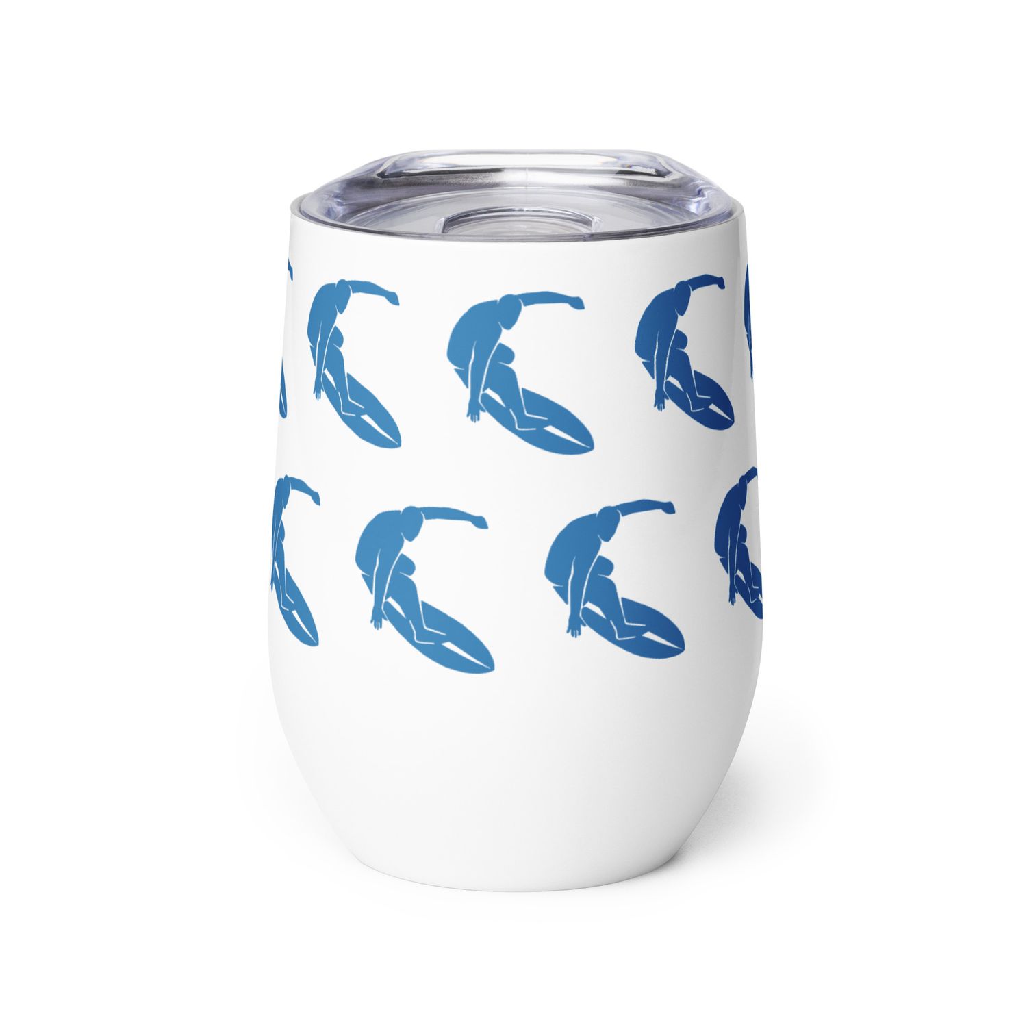 Surfer Wine Tumbler