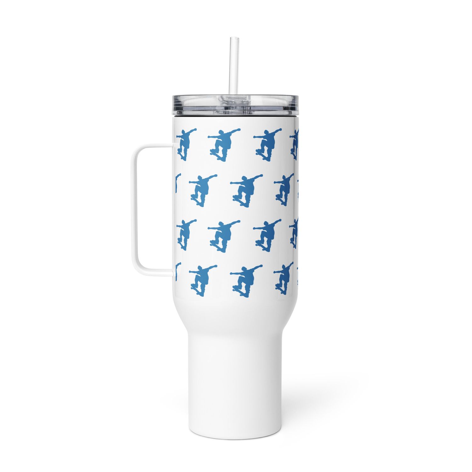 Skateboarder Travel Mug with a Handle