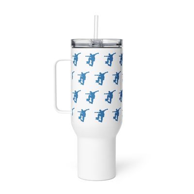 Skateboarder Travel Mug with a Handle
