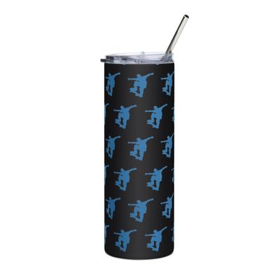 Skateboarder Stainless Steel Tumbler