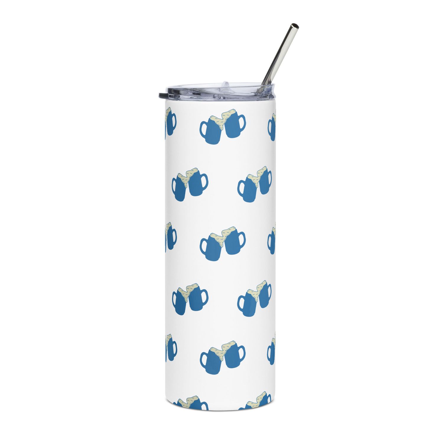 Drinking Party Vibes Stainless Steel Tumbler