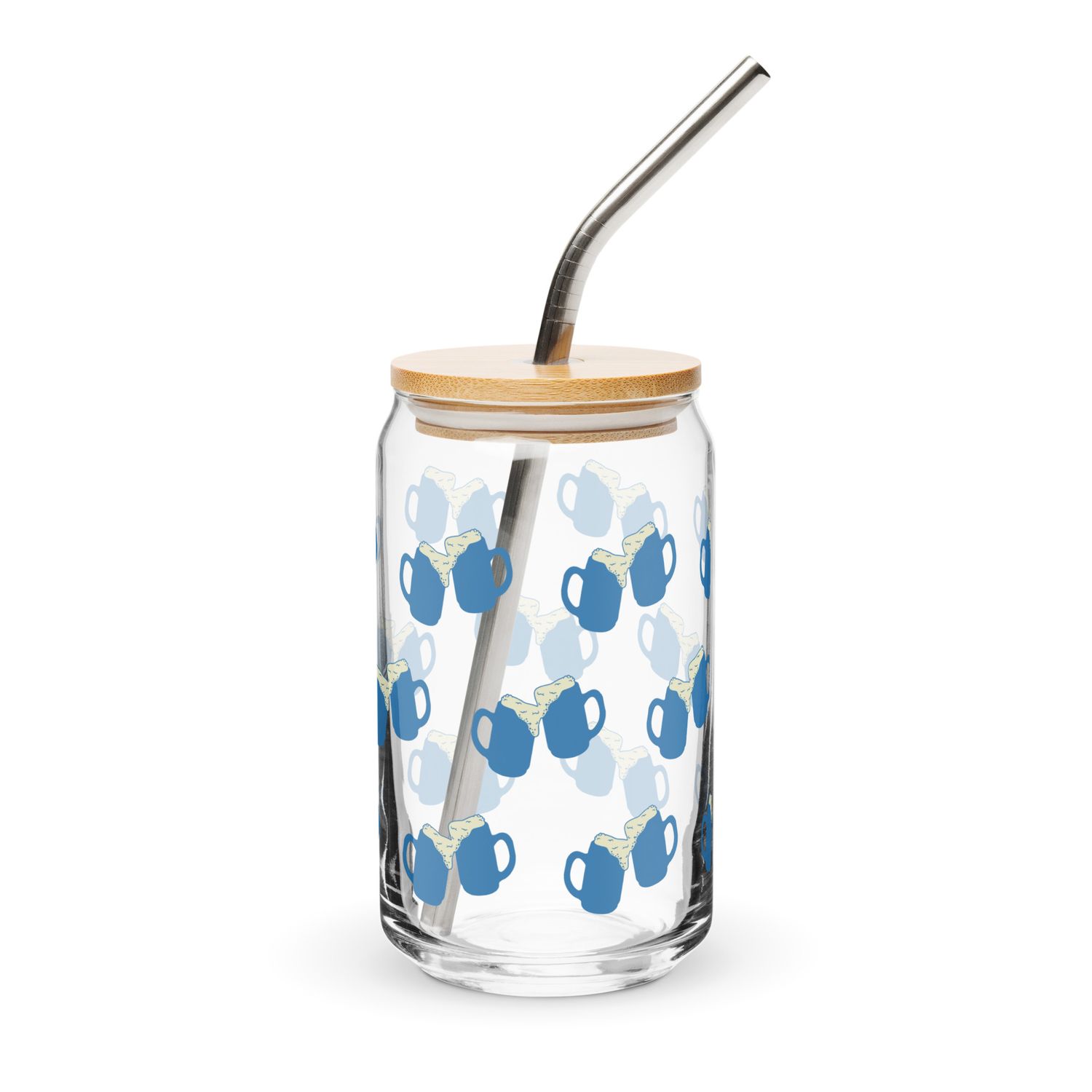 Drinking Party Vibes Can-Shaped Glass