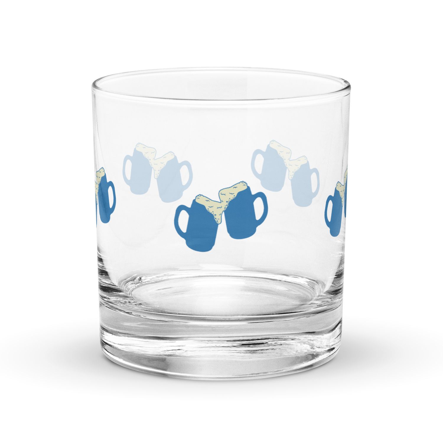 Drinking Party Vibes Rocks Glass