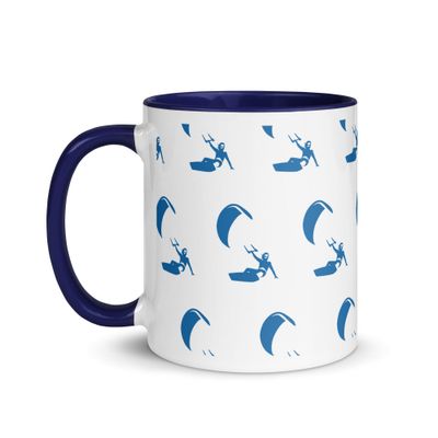 Kitesurfer Mug with Color Interior