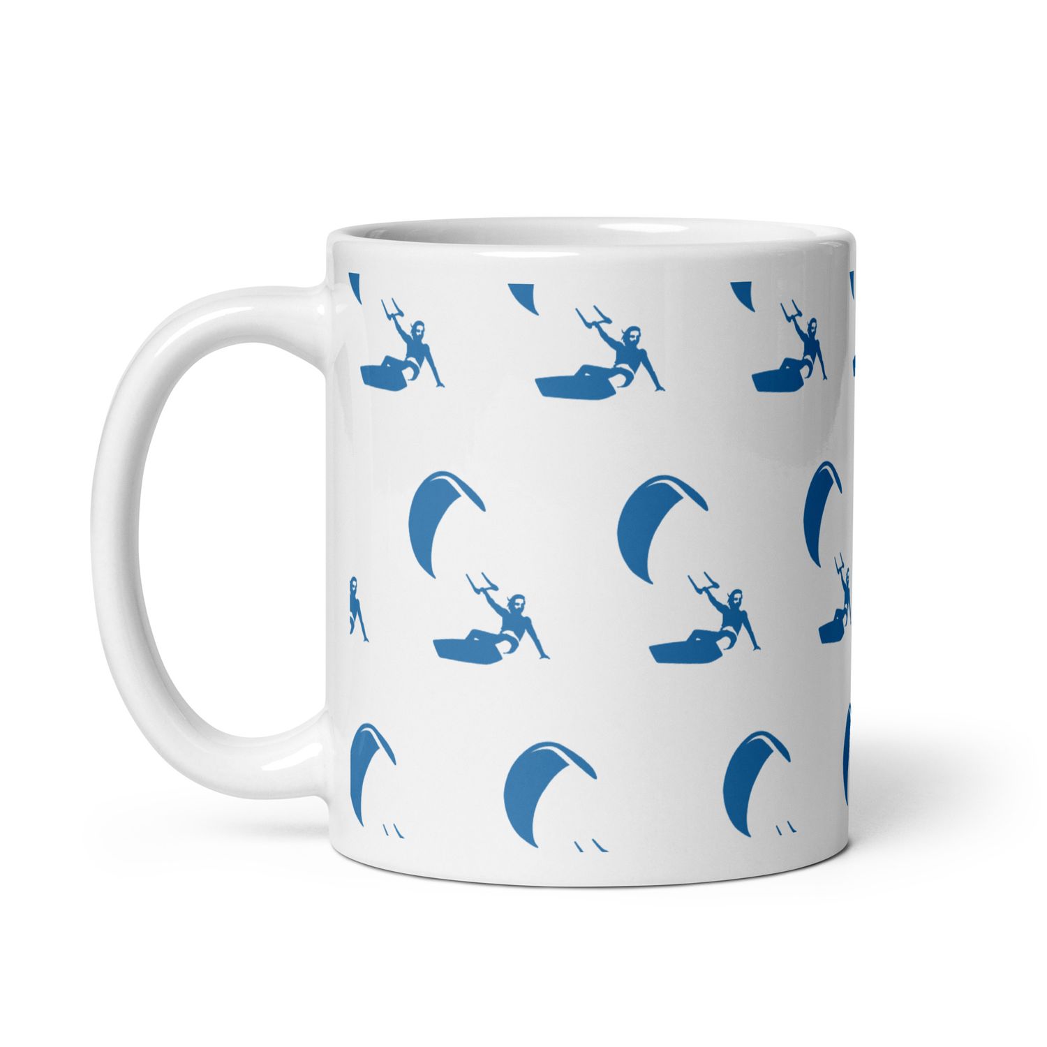 Kitesurfer White Coffee Mug