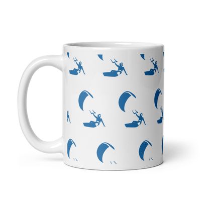 Kitesurfer White Coffee Mug