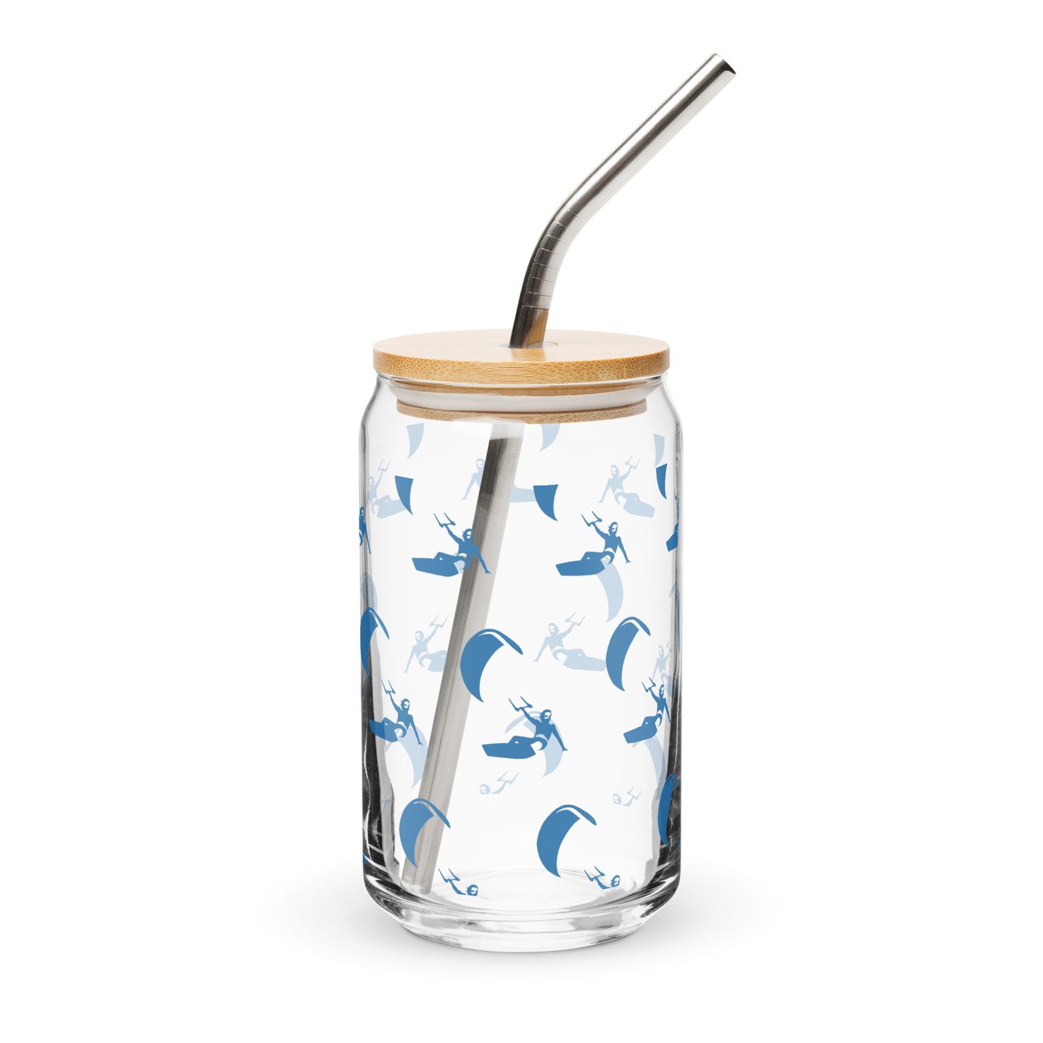 Kitesurfer Can-Shaped Glass