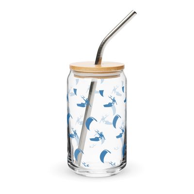 Kitesurfer Can-Shaped Glass