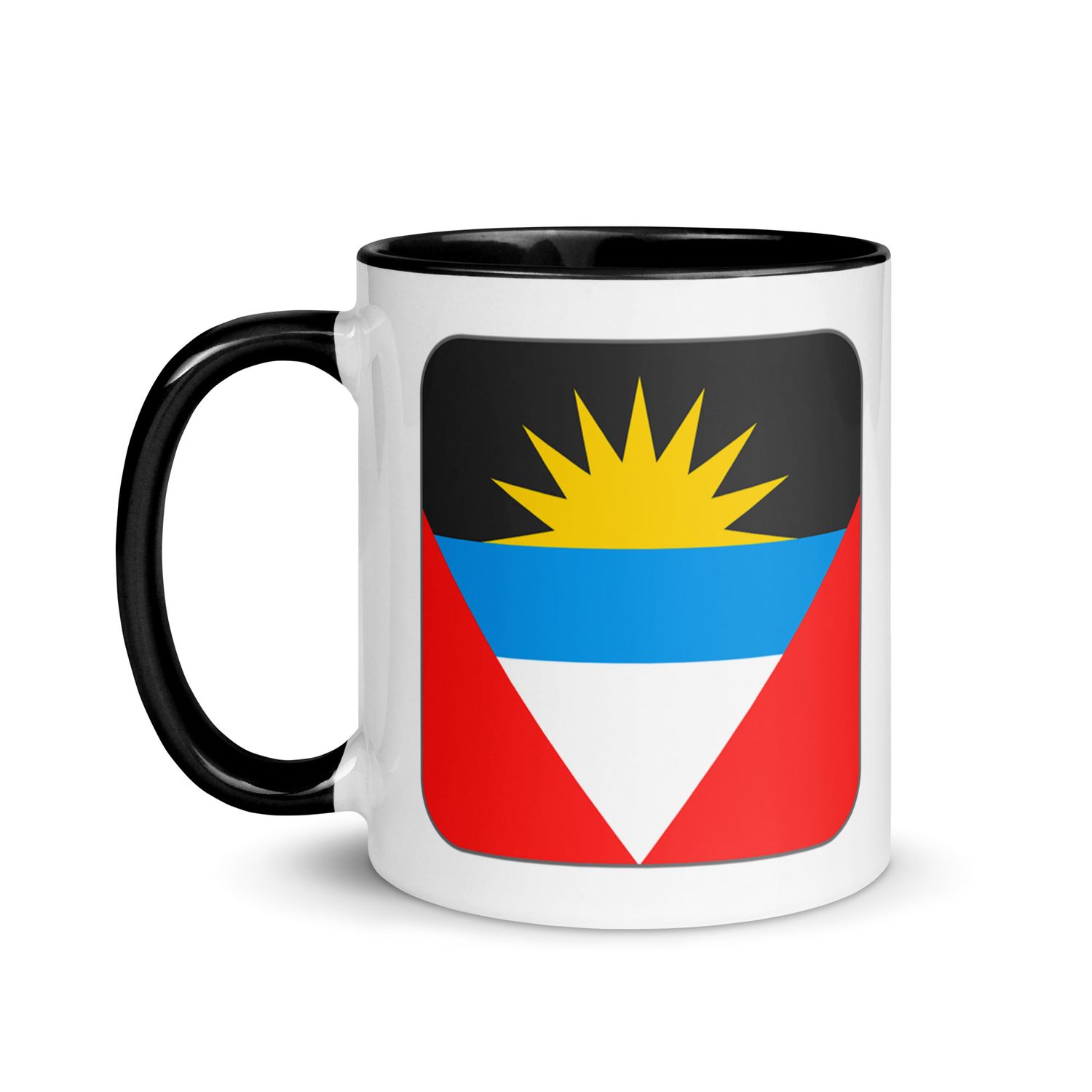 Antigua Flag Mug with Color Interior