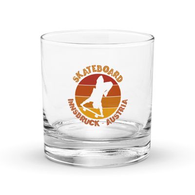 Innsbruck Austria Skateboarder Urban Skateboarding Rocks Glass