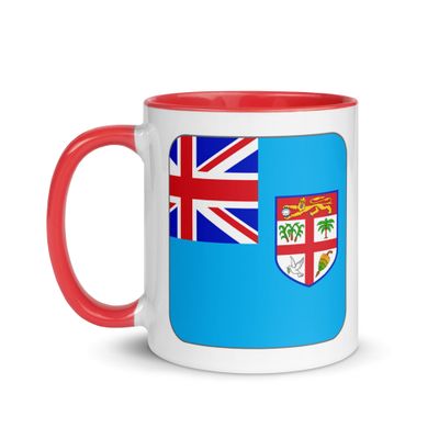 Fiji Flag Mug with Color Interior