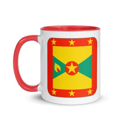 Grenada Flag Mug with Color Interior