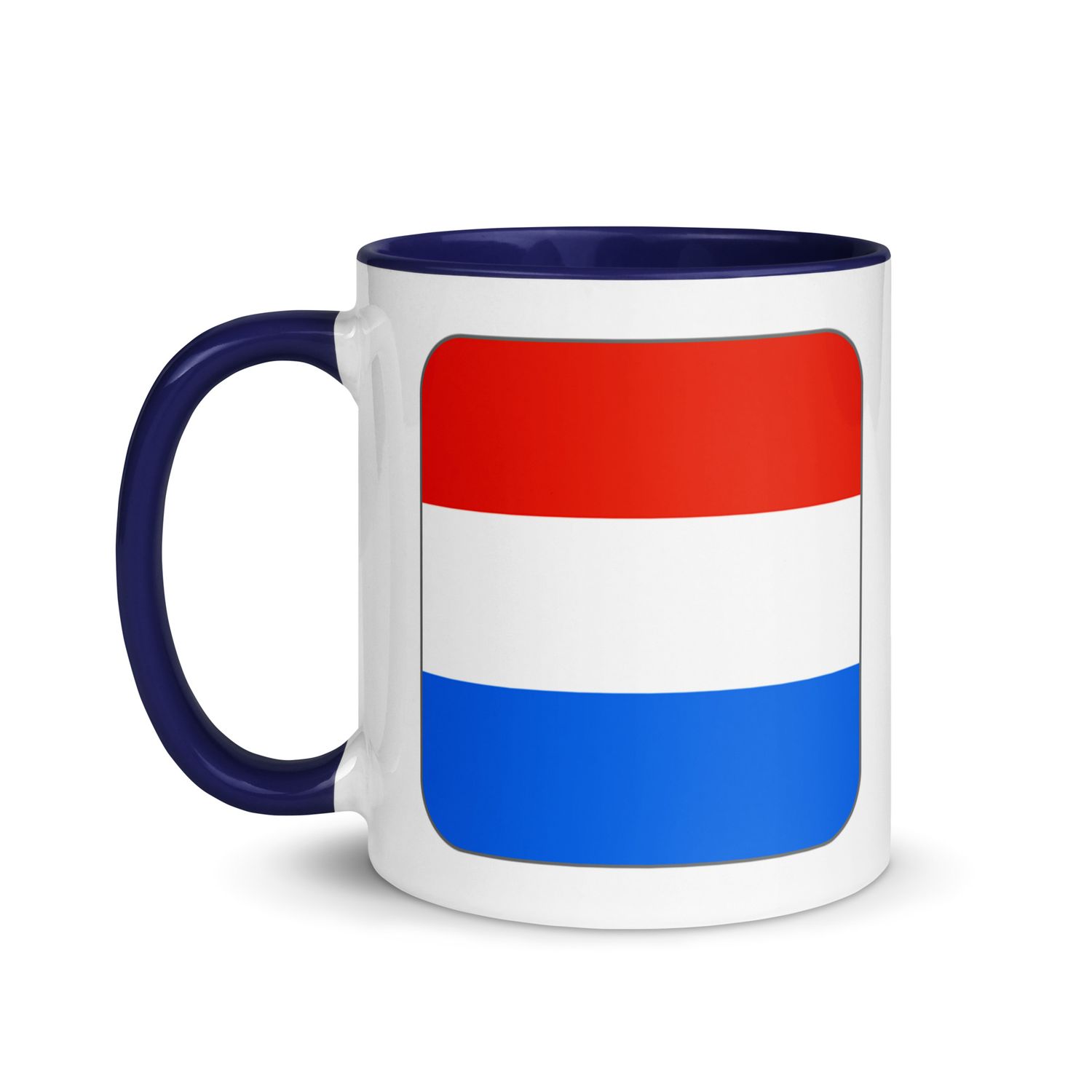 Netherlands Flag Mug with Color Interior