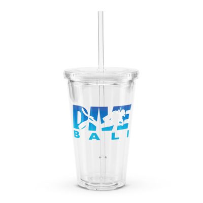 Dive Bali, Scuba Diving in Bali Clear Plastic Insulated Tumbler