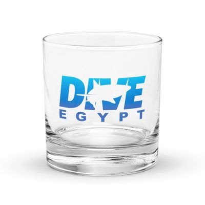 Dive Egypt with Shark, Scuba Diving in Egypt Rocks Glass