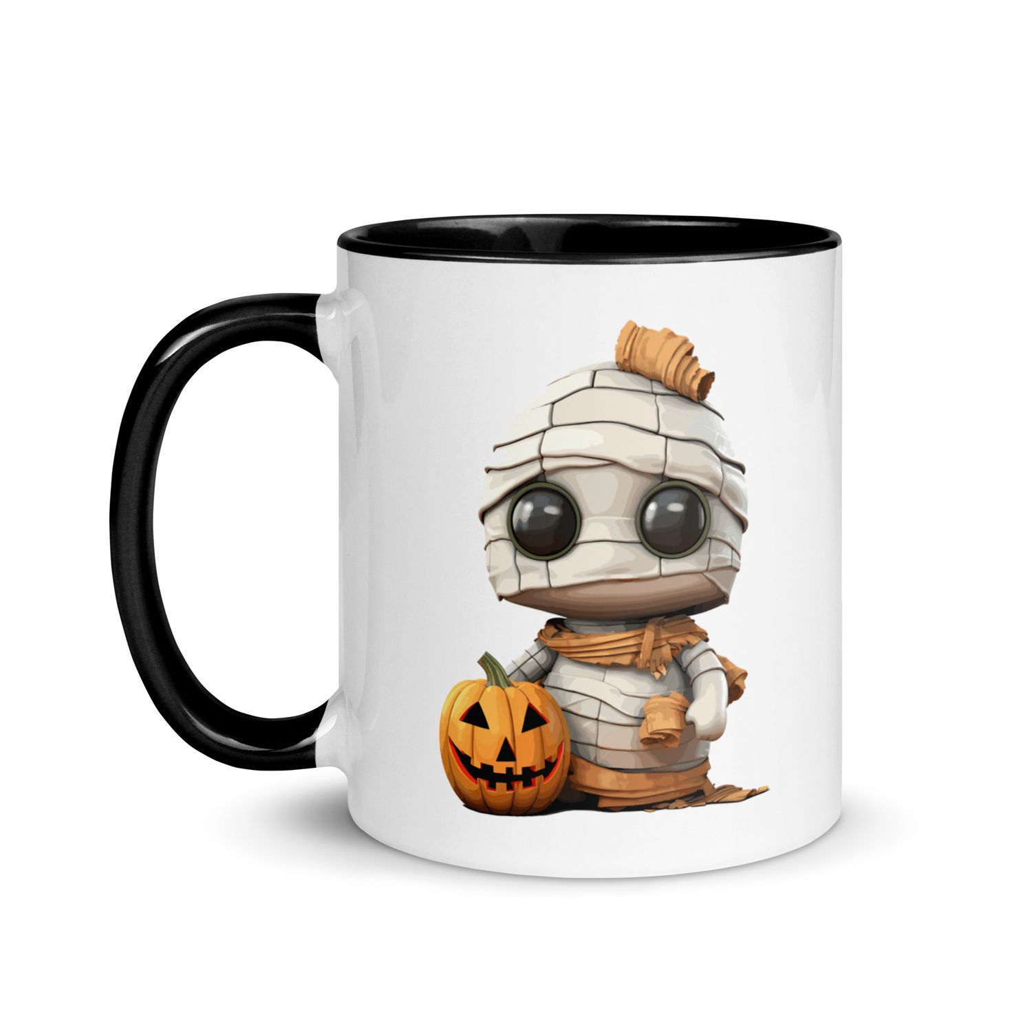 Halloween Mummy 1 Mug with Color Interior