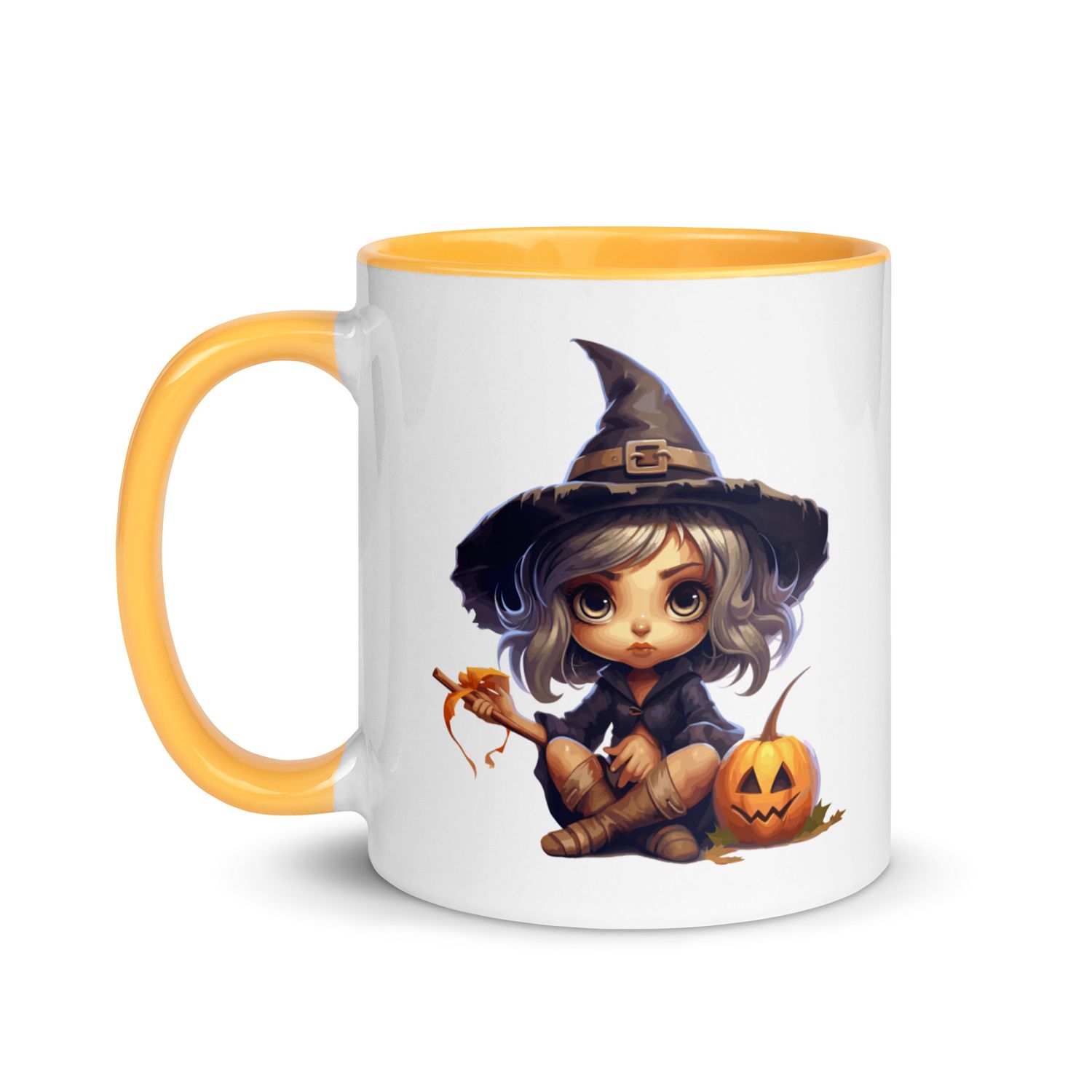 Halloween Witch 1 Mug with Color Interior