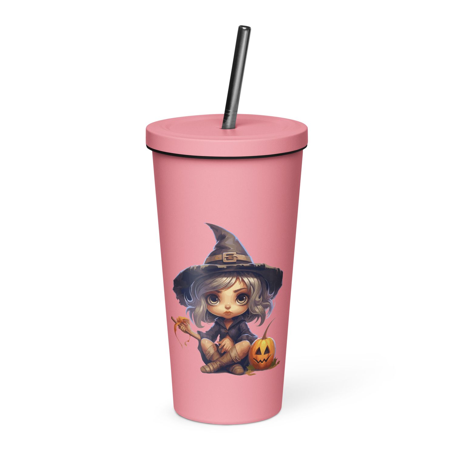 Halloween Witch 1 Insulated Tumbler with a Straw