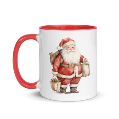 Santa Claus (#10) Mug with Color Interior