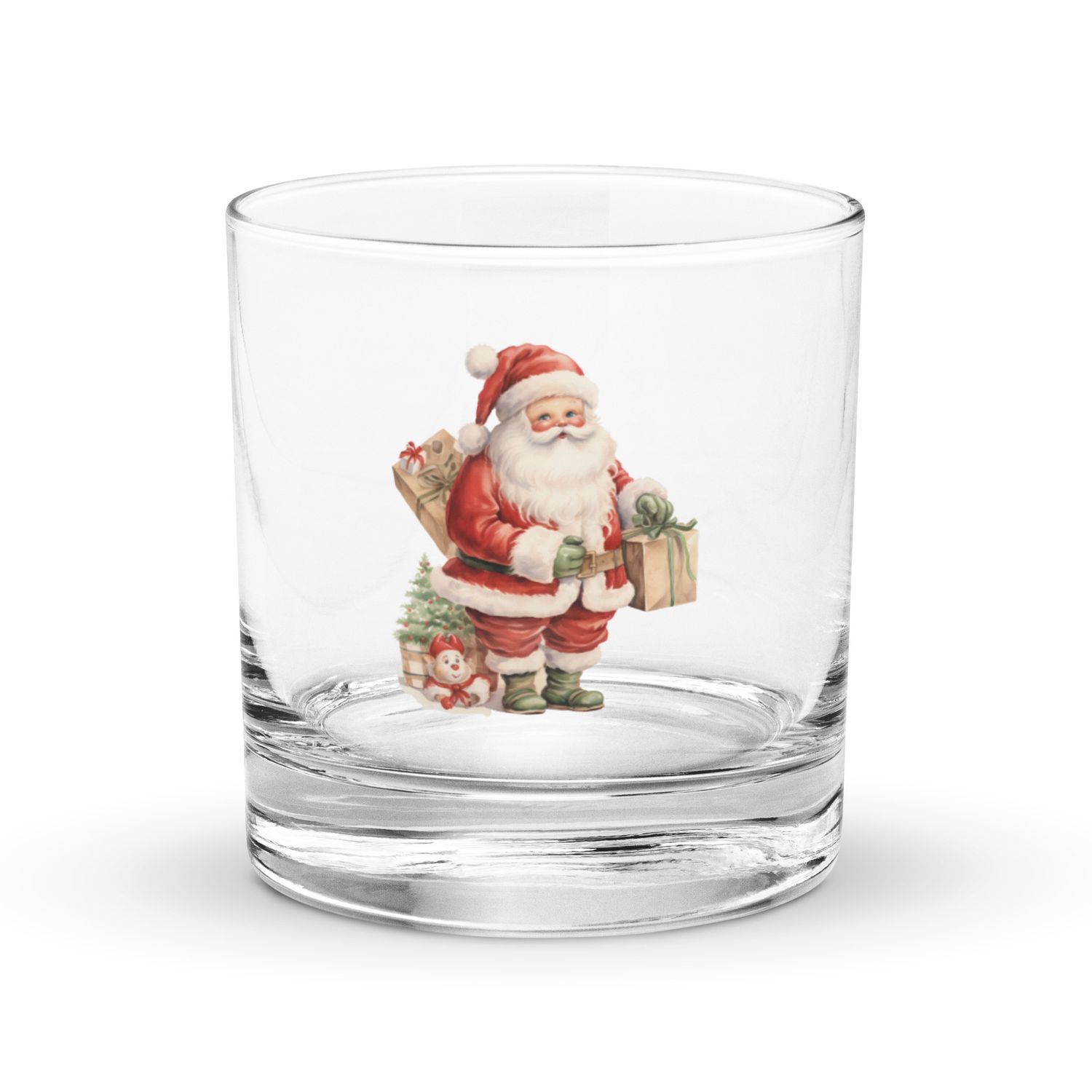 Santa Claus (#2) Rocks Glass