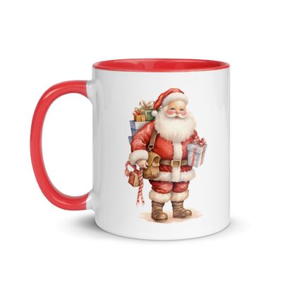 Santa Claus (#3) Mug with Color Interior