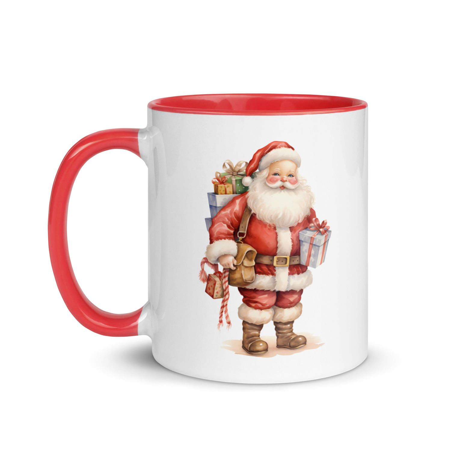Santa Claus (#3) Mug with Color Interior