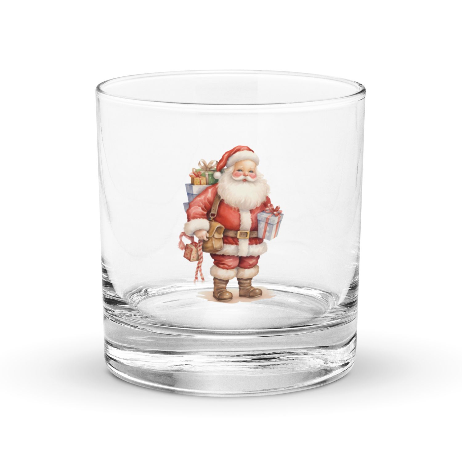 Santa Claus (#3) Rocks Glass