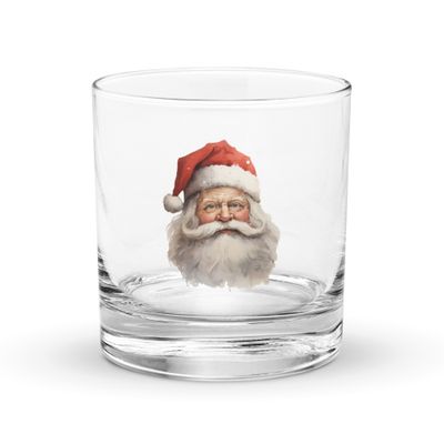 Santa Claus (#4) Rocks Glass