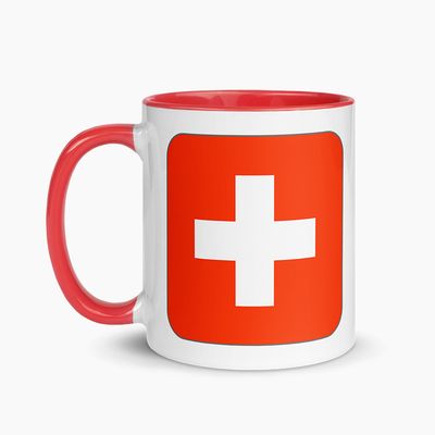 Coffee Mugs with a Color Interior