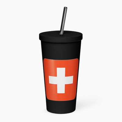 Insulated Tumblers with Straw