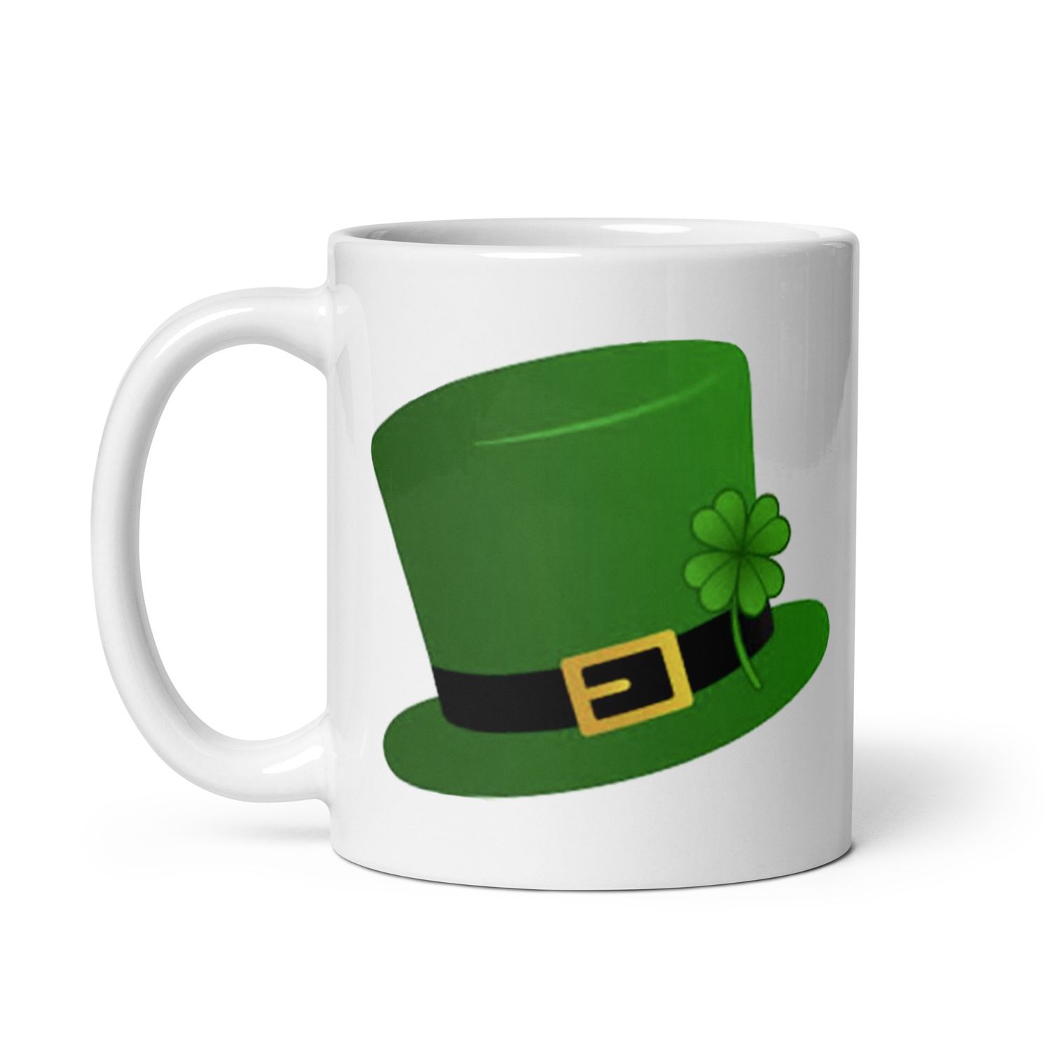 Fun St Patrick&#39;s Day Hat White Coffee Mug
