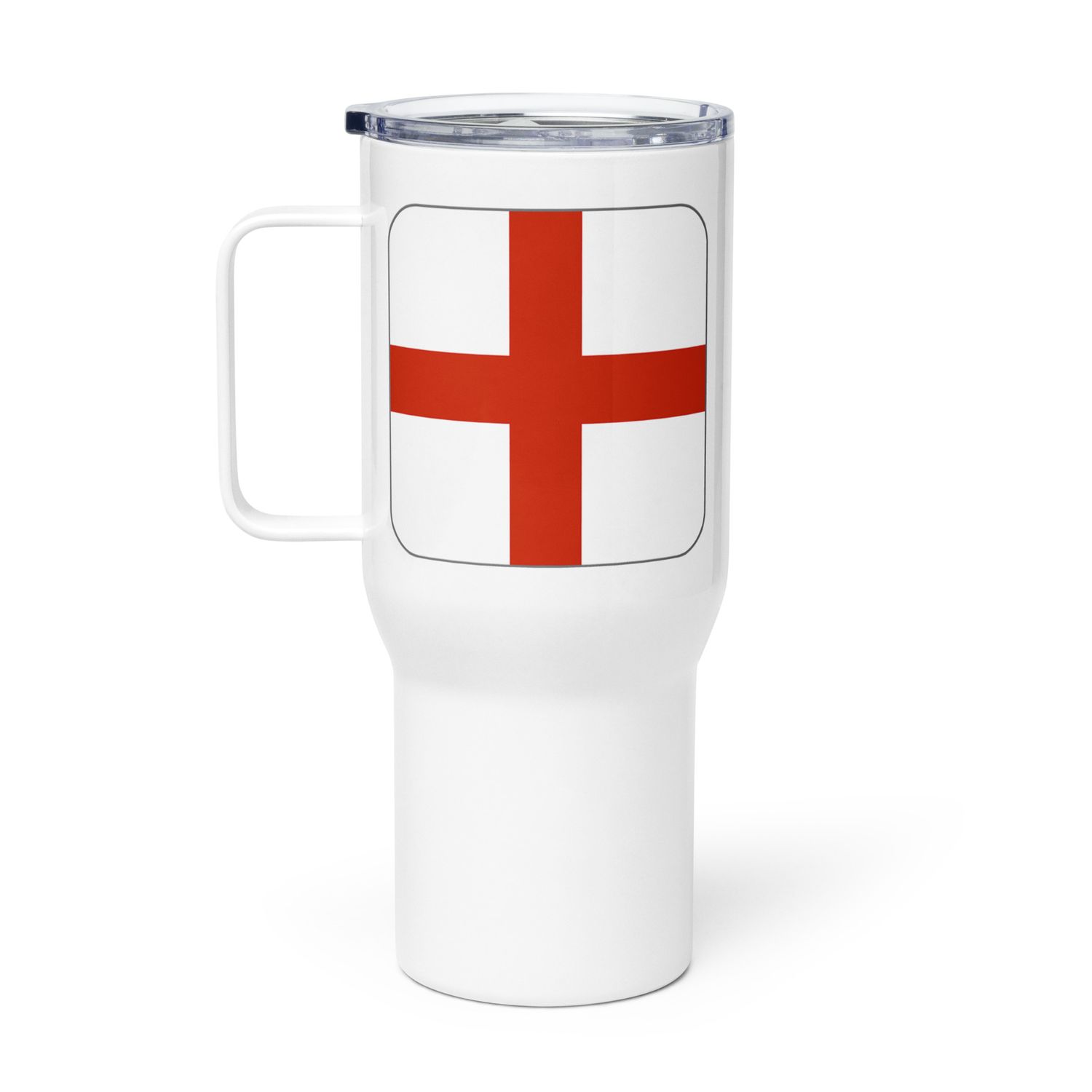 England Flag Travel Mug with a Handle