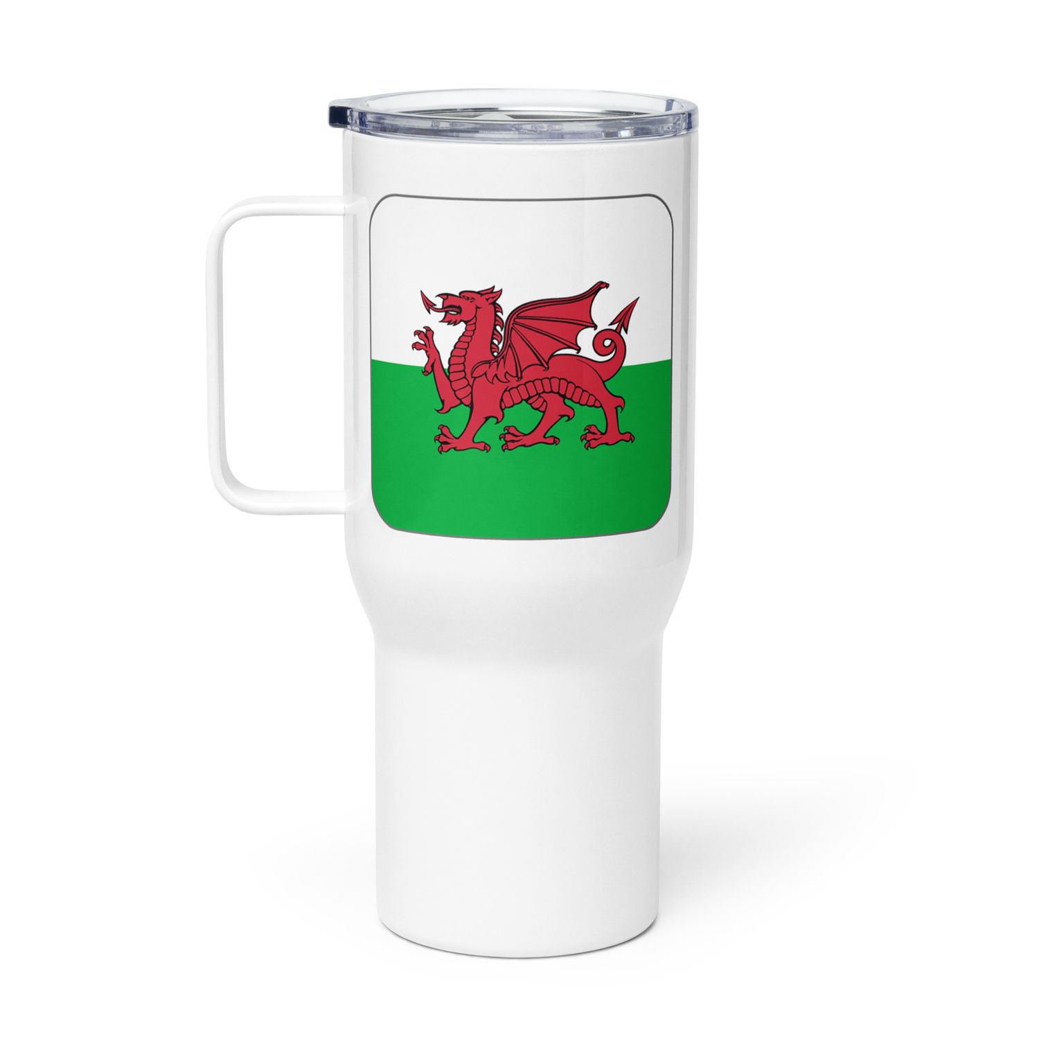 Wales Flag Travel Mug with a Handle