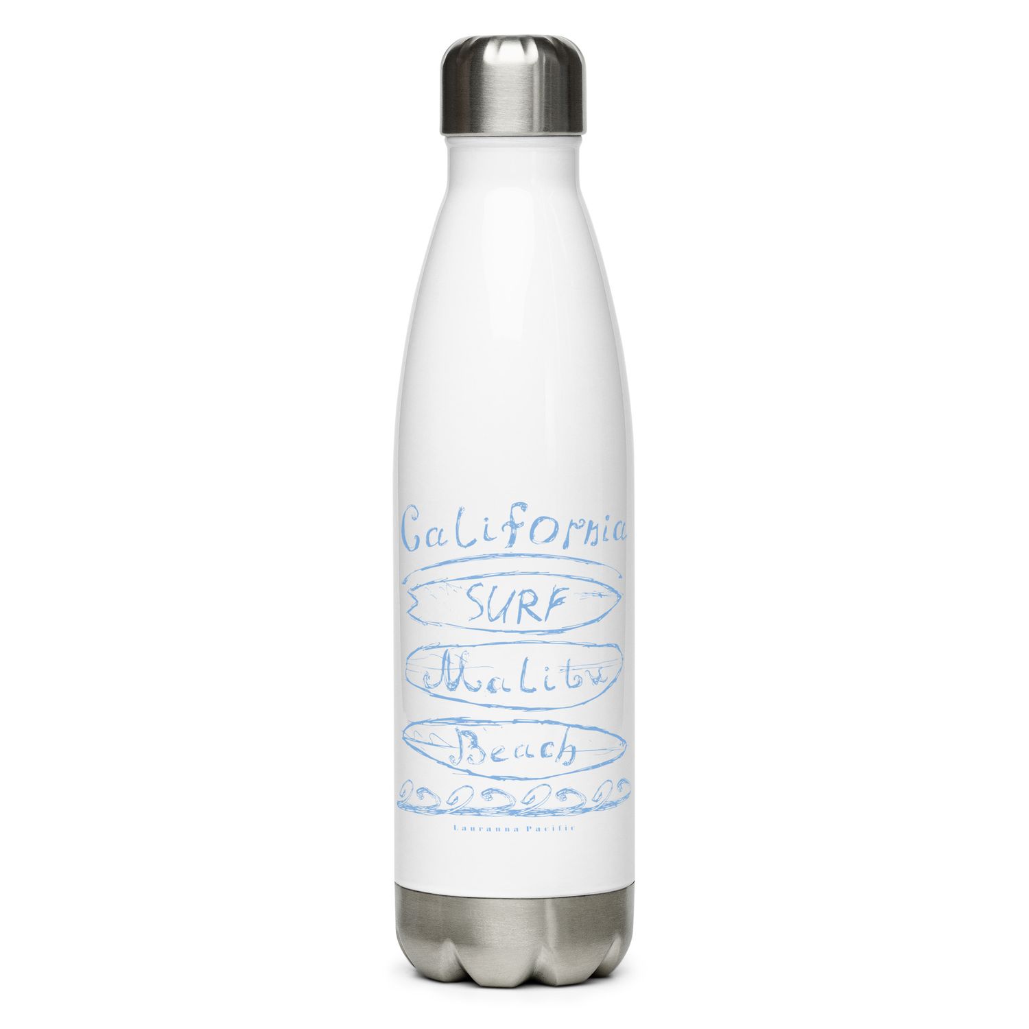 California Surf Malibu Stainless Steel Water Bottle