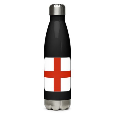 England Flag Stainless Steel Water Bottle