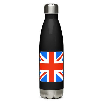 United Kingdom Flag Stainless Steel Water Bottle