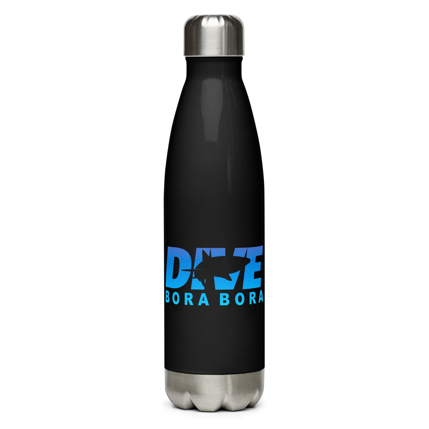 Dive Bora Bora with Shark Stainless Steel Water Bottle