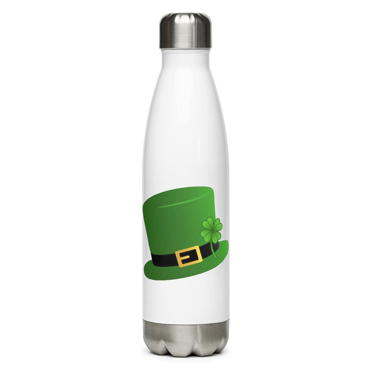 Fun St Patrick&#39;s Day Hat Stainless Steel Water Bottle
