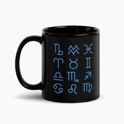Black Ceramic Mugs