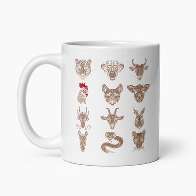 White Ceramic Mugs