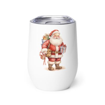 Santa Claus (3) Wine Tumbler