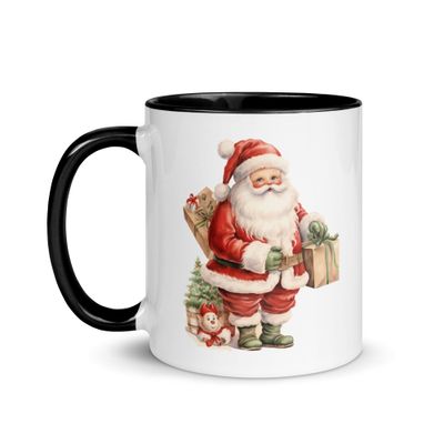Santa Claus (2) Mug with Color Interior