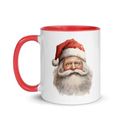 Santa Claus (4) Mug with Color Interior