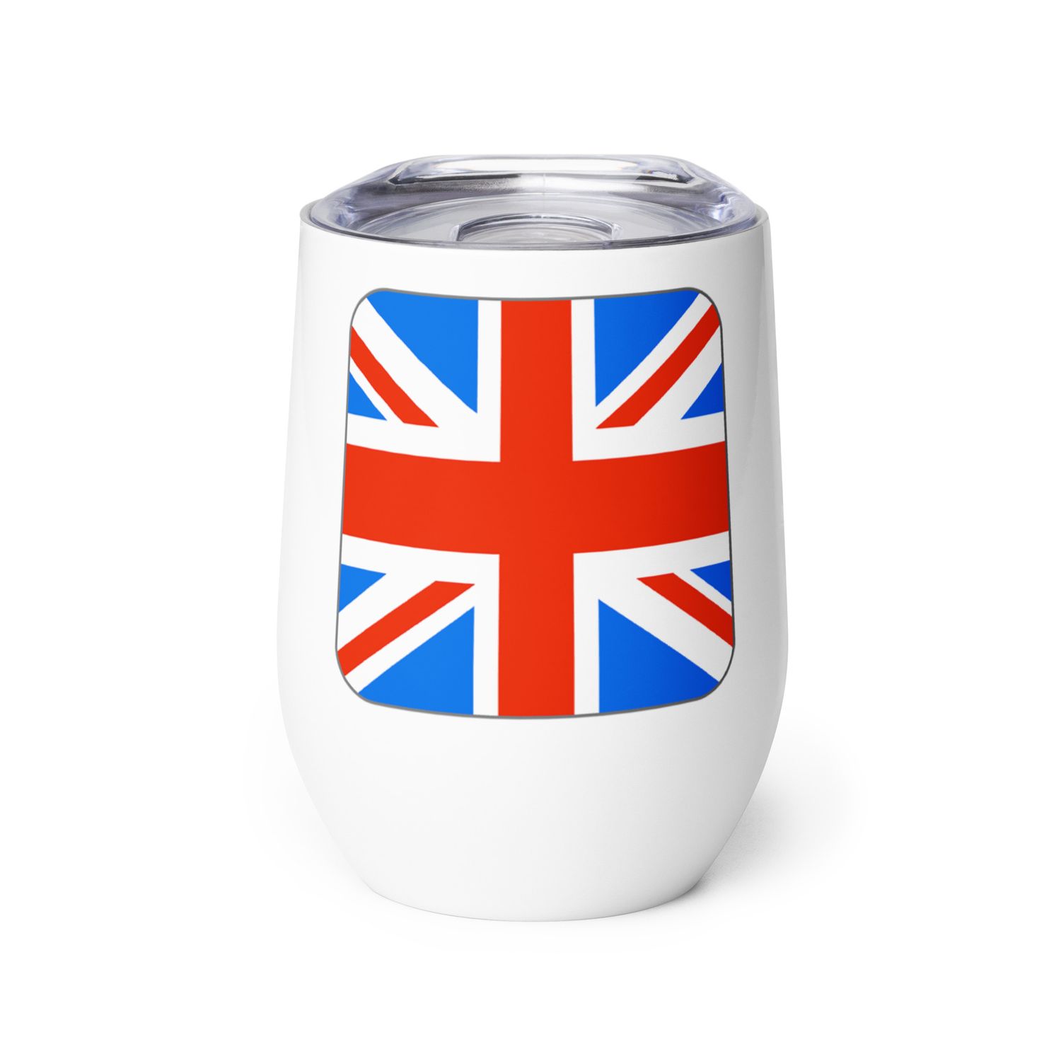 United Kingdom Flag Wine Tumbler