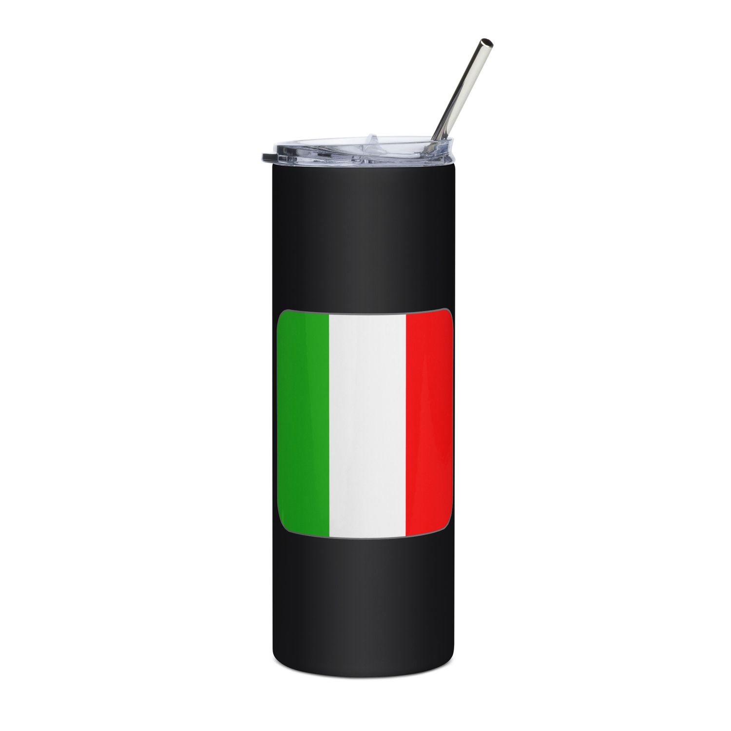 Italy Flag Stainless Steel Tumbler